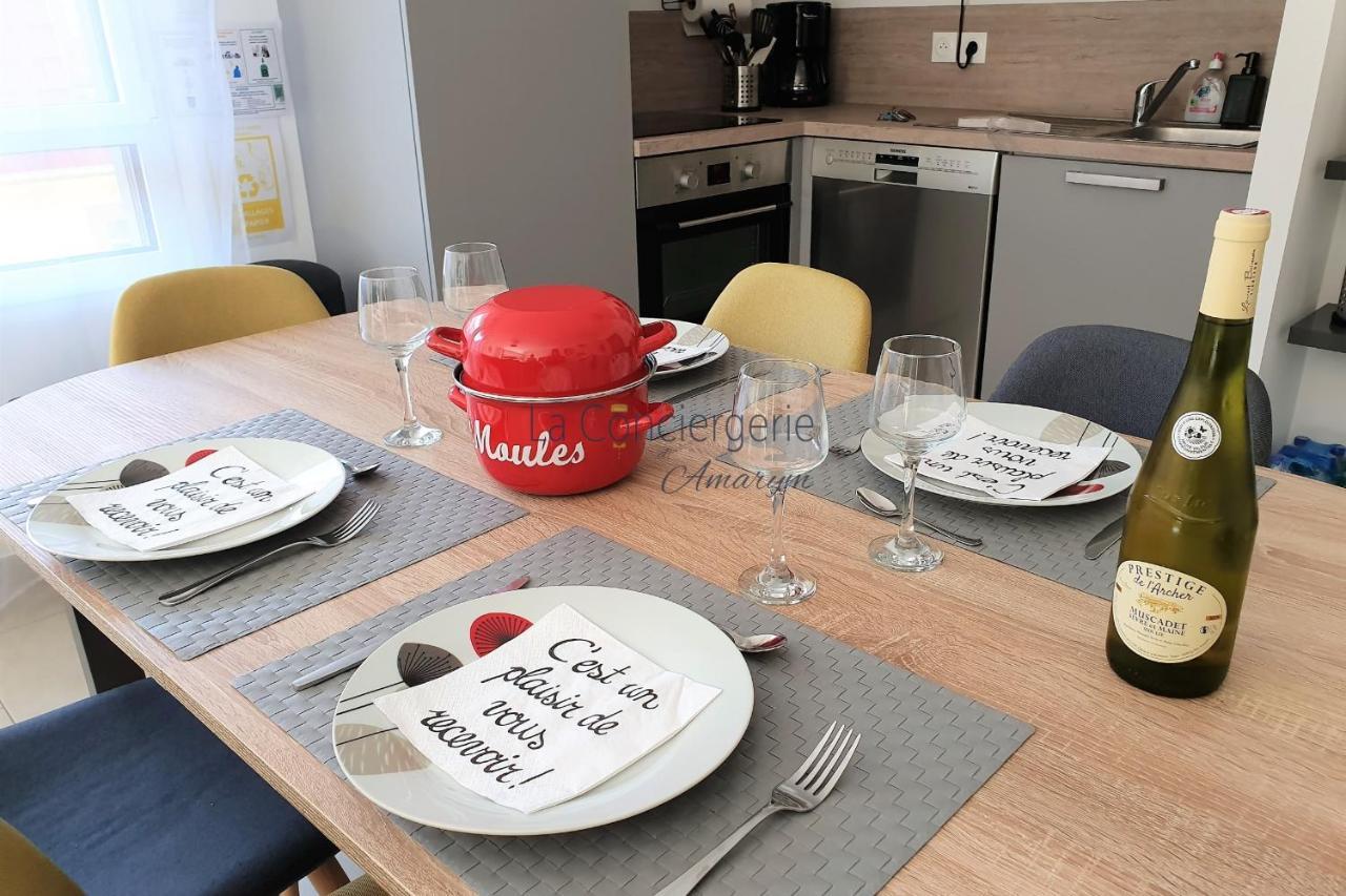 Les Ecureuils bel appartement dans une résidence calme et sécurisée Saint-Valery-sur-Somme Exterior foto